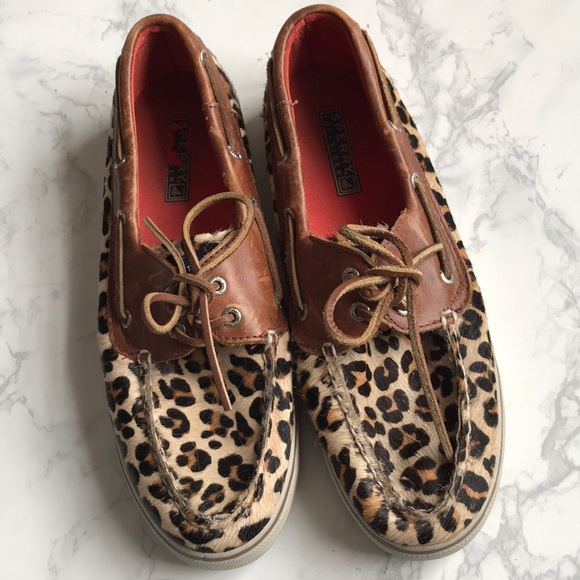 Sperry Shoes - Sperry Animal Print Boat Shoes